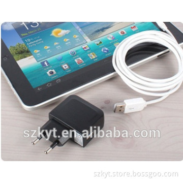 Portable s5V2A micro usb wall charger travel charger with CE FCC KC ROHS